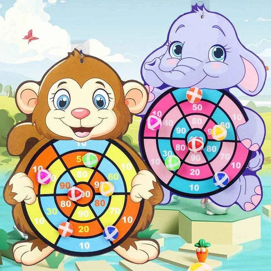 Jeu de fléchettes Velcro – Cible avec balles collantes