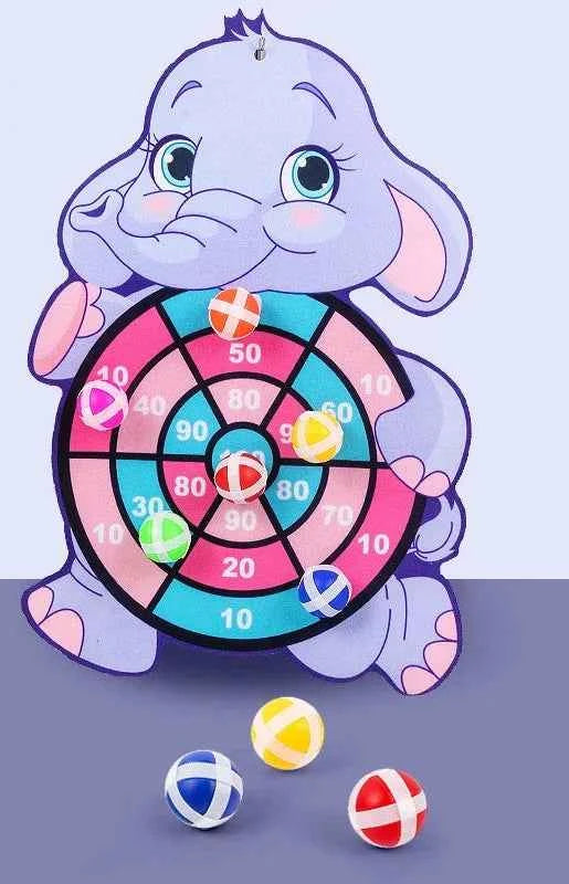 Jeu de fléchettes Velcro – Cible avec balles collantes