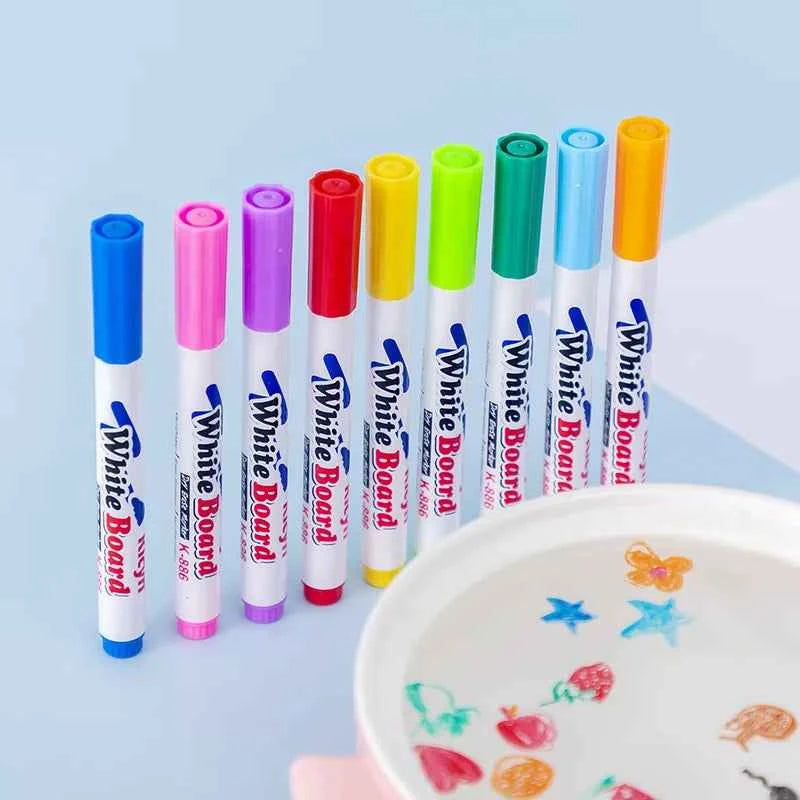 Stylo magique – Dessin flottant sur l’eau