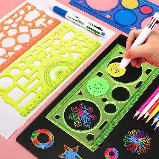 Spirographe – Kit de dessin géométrique