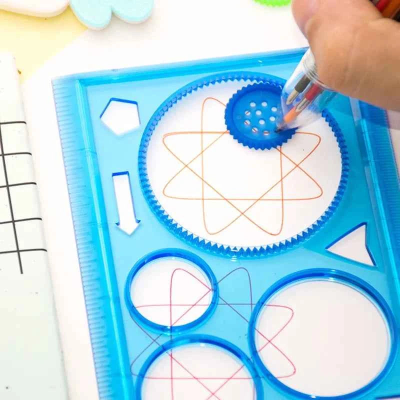 Spirographe – Kit de dessin géométrique