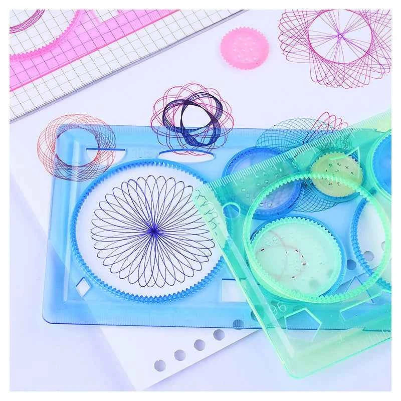 Spirographe – Kit de dessin géométrique