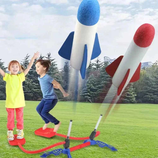Fusée à pédale – Lancement par pression d’air