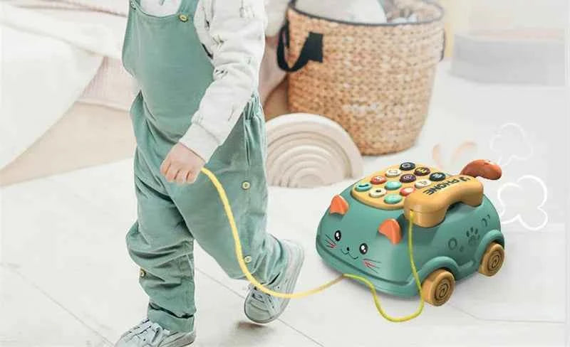 Téléphone musical – Jouet interactif 3 en 1