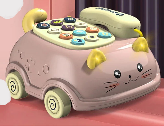 Téléphone musical – Jouet interactif 3 en 1 - Le labo des Lutins
