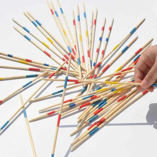 Mikado en bois – Jeu d’adresse classique