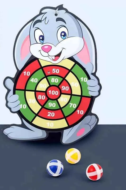 Jeu de fléchettes Velcro – Cible avec balles collantes