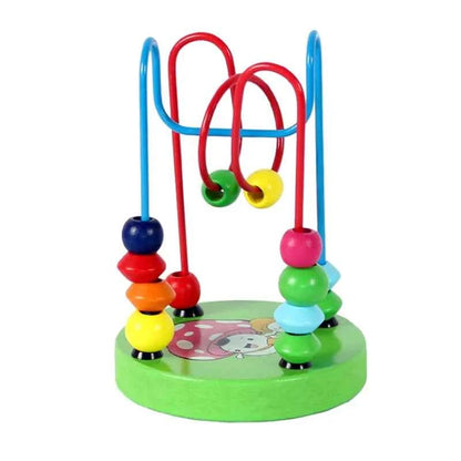 Circuit de billes en bois – Jeu de motricité et d’adresse