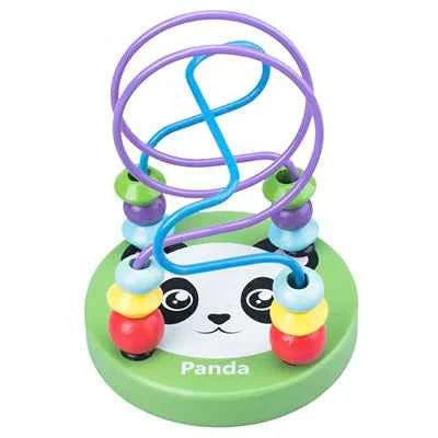Circuit de billes en bois – Jeu de motricité et d’adresse