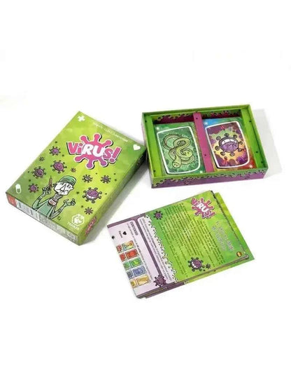 Coffret Virus! 1, 2, 3 – Le Jeu de Cartes Contagieusement Addictif