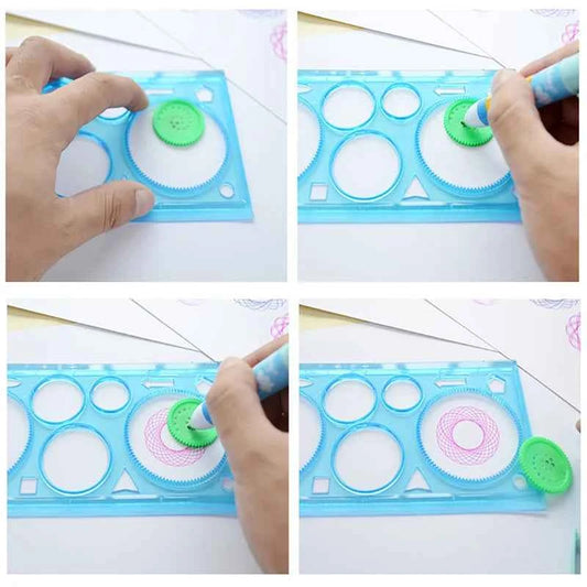 Spirographe – Kit de dessin géométrique